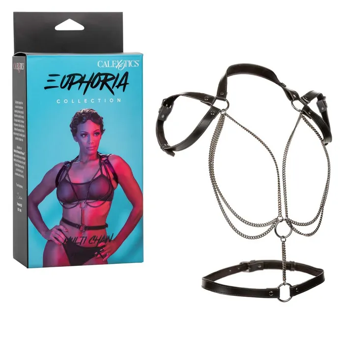 Vibrators CalExotics CalExotics Euphoria Multi Chain Halter