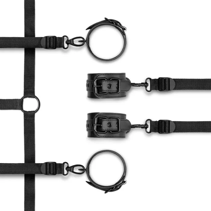 Anal Bedroom Fantasies Under The Bed Restraint Bondage Set Black