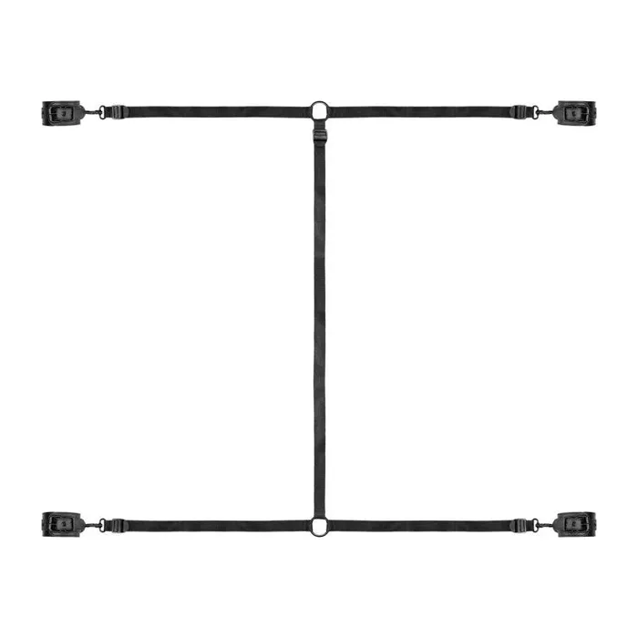 Anal Bedroom Fantasies Under The Bed Restraint Bondage Set Black