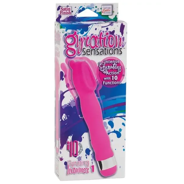 CalExotics Gyration Sensations Gyrating Hummer Pink Vibrators