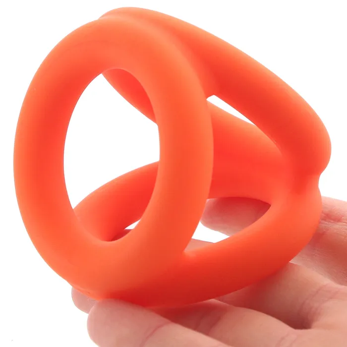 CalExotics Male Sex Toys Alpha Liquid Silicone TriRing CalExotics Male Sex Toys Alpha Liquid Silicone TriRing