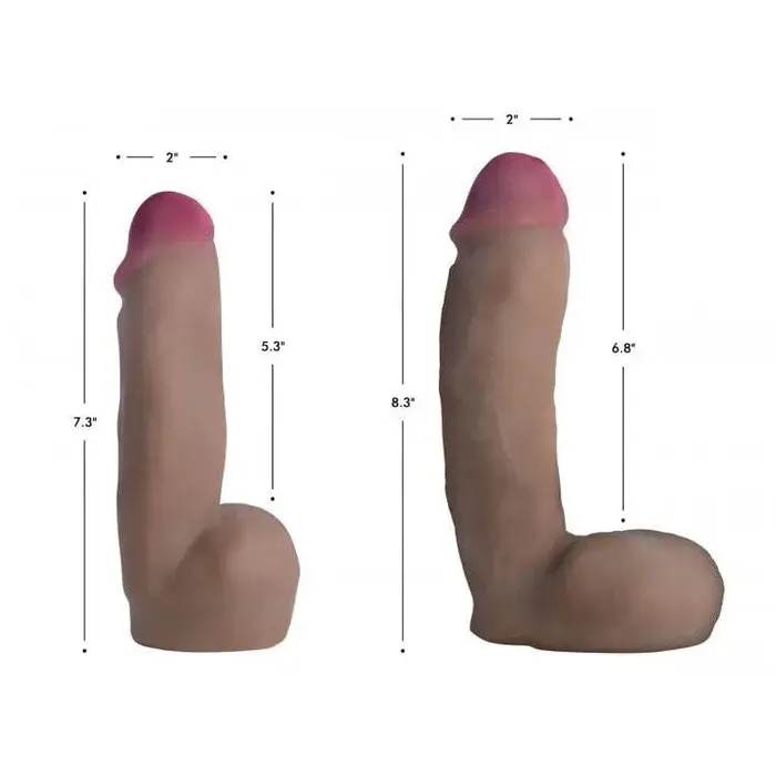 Loadz Female Sex Toys Loadz Dual Density Squirting Dildo with Ball Reservoir
