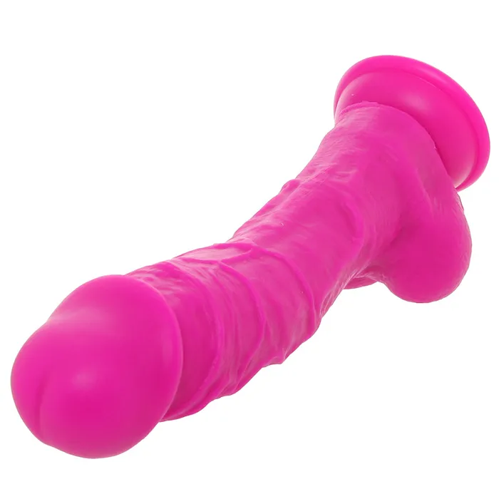 ns novelties ColourSoft 8 Inch Silicone Dildo in Purple Dildos ns novelties ColourSoft 8 Inch Silicone Dildo in Purple Dildos