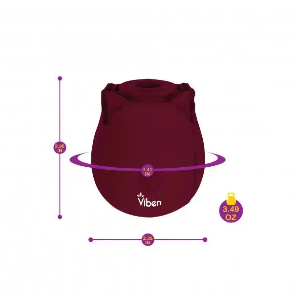 Viben Zen Classic Rose Ruby Viben Vibrators Viben Zen Classic Rose Ruby Viben Vibrators