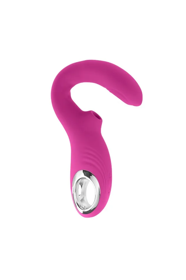 Evolved Strike A Pose Poseable Tapping Suction Vibrator Pink Evolved Vibrators