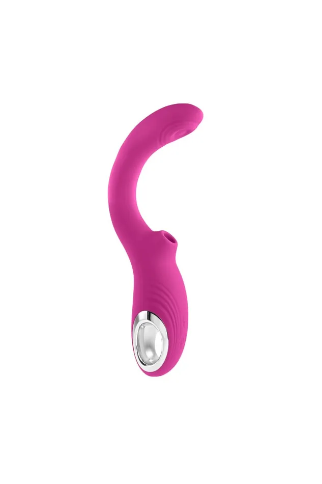 Evolved Strike A Pose Poseable Tapping Suction Vibrator Pink Evolved Vibrators