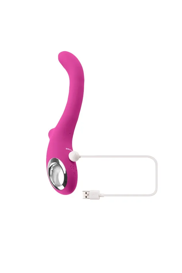 Evolved Strike A Pose Poseable Tapping Suction Vibrator Pink Evolved Vibrators