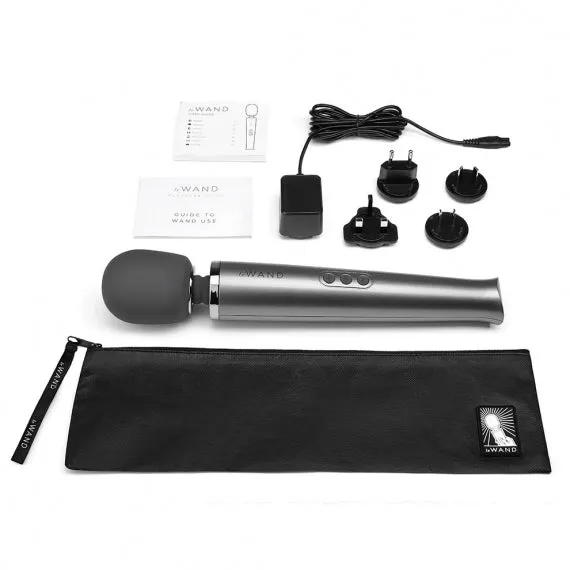 Vibrators LE WAND Le Wand Original Rechargeable Wand Massager Grey