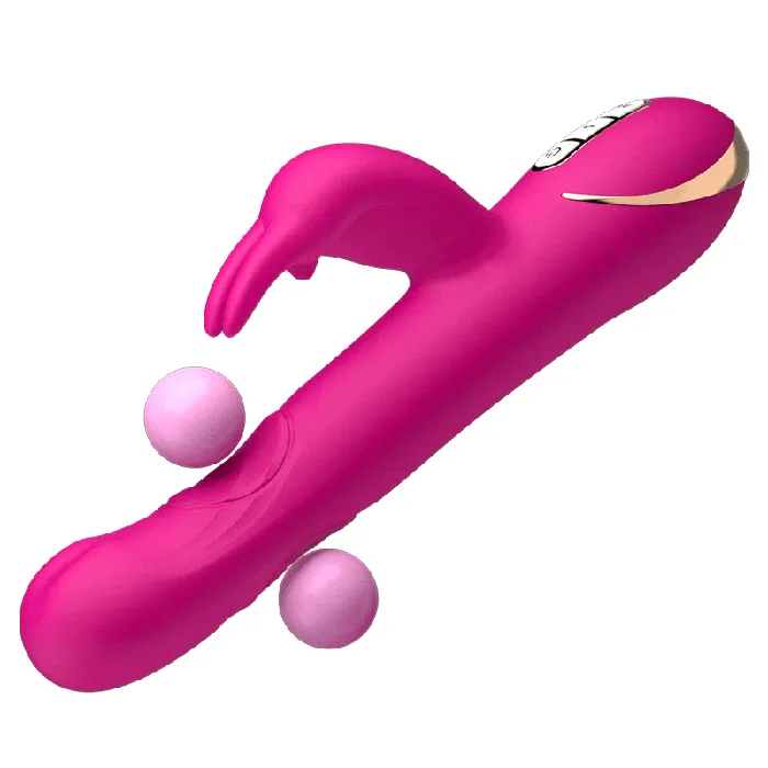 AcmeJoy Vibrators Acmejoy Dual Tapping GSpot Climax Rabbit Powerful Vibrator AcmeJoy Vibrators Acmejoy Dual Tapping GSpot Climax Rabbit Powerful Vibrator