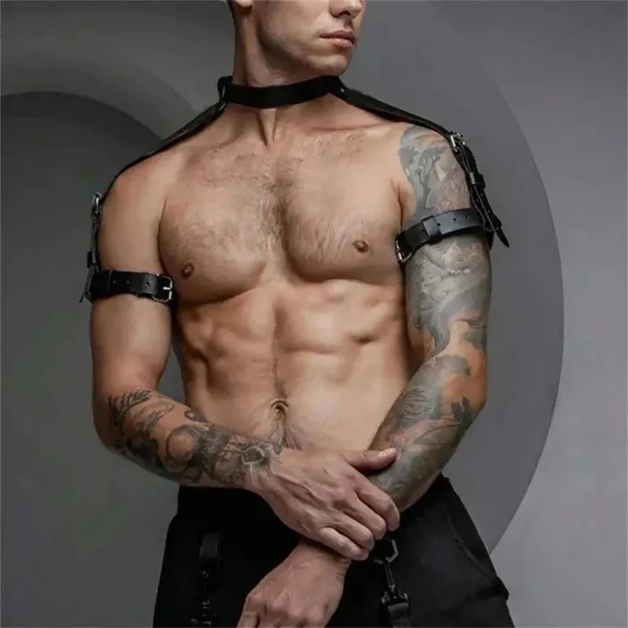 Dashdiamondx Fetish Leather Harness Female Sex Toys