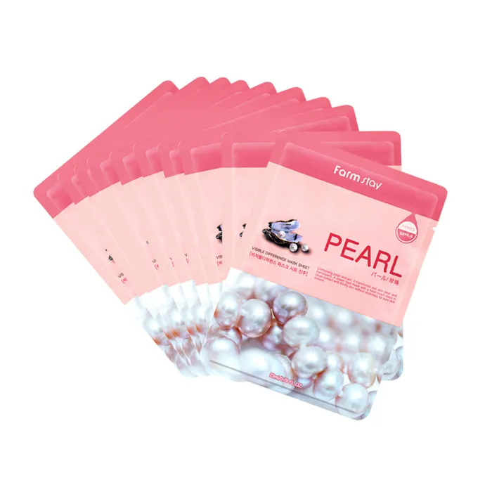 Enhancers Farm Stay Farm Stay Facial Mask Visible Difference Pearl Mask Korean 10pcspack 873
