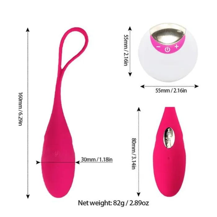 Female Sex Toys USB Rechargeable Remote Control Kegel Balls Lovegasm