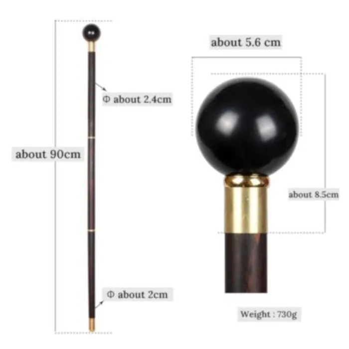FullyAdjustable Acrylic BDSM Cane Ball Handle Lovegasm Male Sex Toys