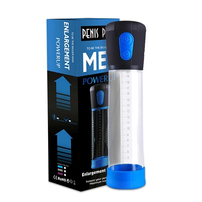 Male Sex Toys LAZADASEXTOYS Electric Penis Enlargement Vacuum Pump USB Automatic Penis Male Massage Care Erection Extender Masturbator Enlarger Sex Toy