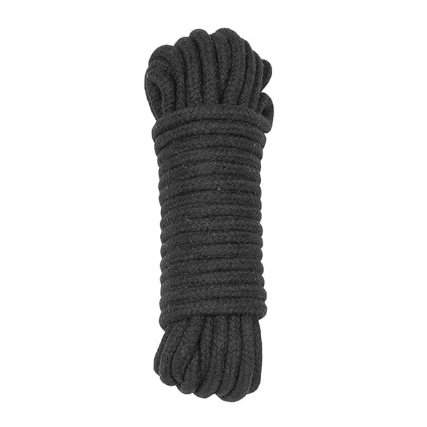 BMS Anal BMS Punishment Bondage Rope Black