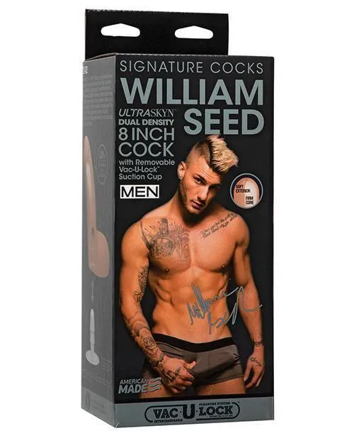 Doc Johnson Dildos Signature Cocks Ultraskyn 8 Cock Wremoveable Vaculock Suction Cup William Seed Doc Johnson Dildos Signature Cocks Ultraskyn 8 Cock Wremoveable Vaculock Suction Cup William Seed