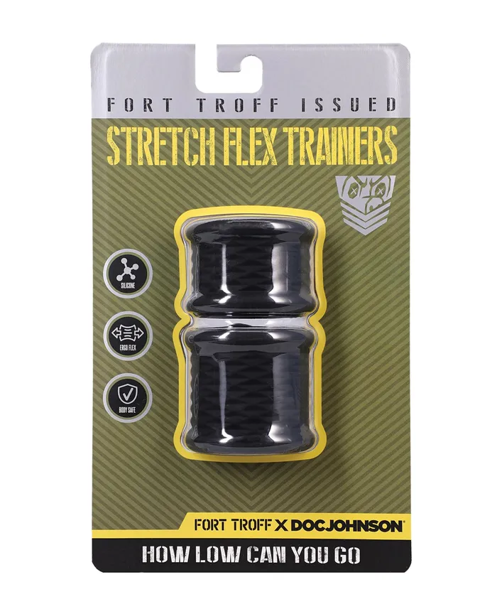 Doc Johnson Fort Troff Stretch Flex Trainers Silicone Ball Stretcher Kit Black Anal Doc Johnson Fort Troff Stretch Flex Trainers Silicone Ball Stretcher Kit Black Anal