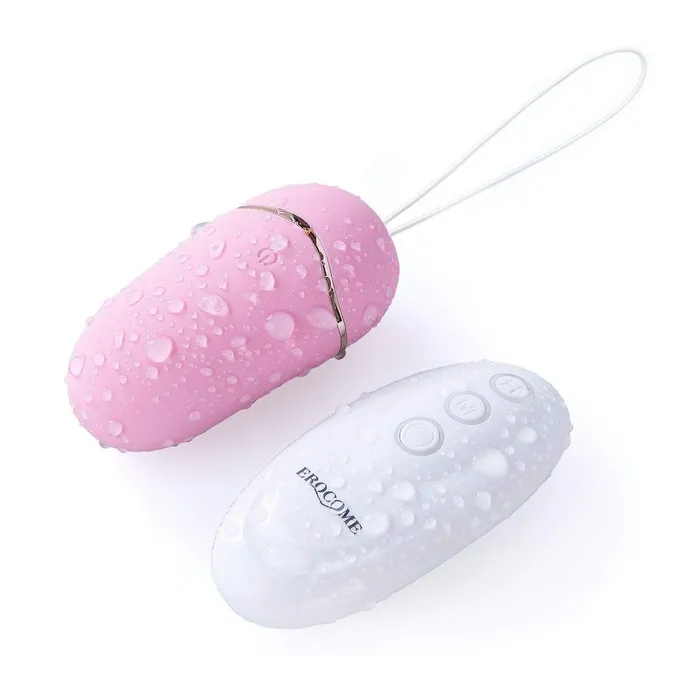 Erocome UrsaMinor Remote Control Egg Vibrator Pink Erocome Female Sex Toys