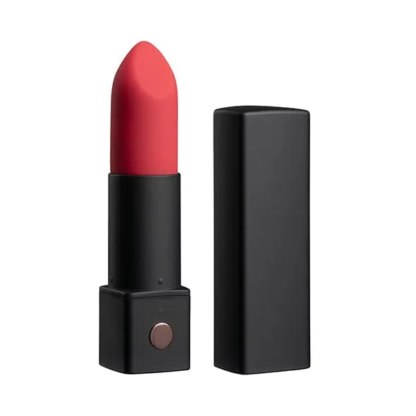 Lovense Exomoon AppControlled Discreet Lipstick Vibrator Red Lovense Vibrators