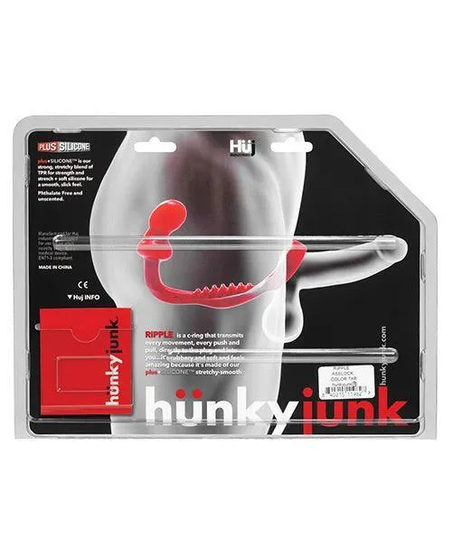 Vibrators Hunky Junk Ripple Asslock Tar Blue Ox Designs LLCDba Oxballs