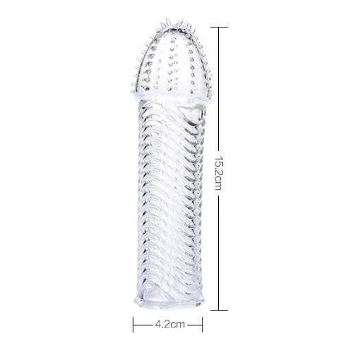 Vibrators Javtoys QY Spiky Condom 8