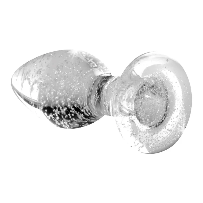 Booty Sparks Male Sex Toys GlowintheDark Glass Anal Plug Small