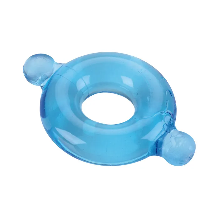 CuteButKinky Elastomer Cock Ring blkbluclr3 Male Sex Toys