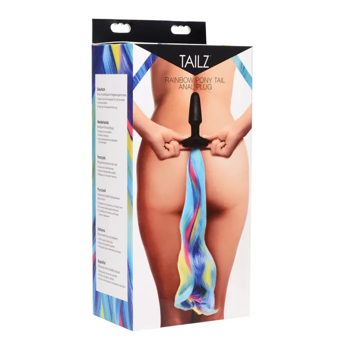 Tailz Anal Rainbow Pony Tail Anal Plug
