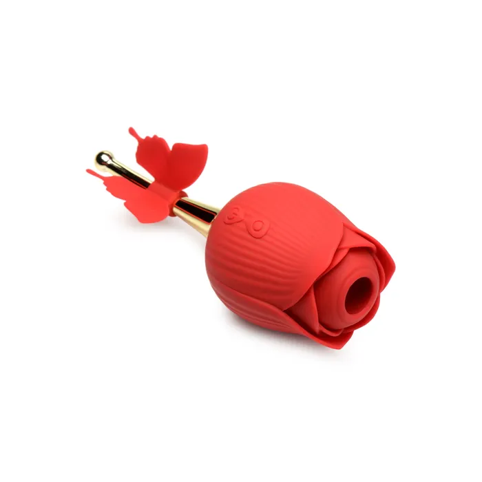 Vibrators Bloomgasm Bloomgasm Flutter Rose Sucking Rose w Butterfly Teaser