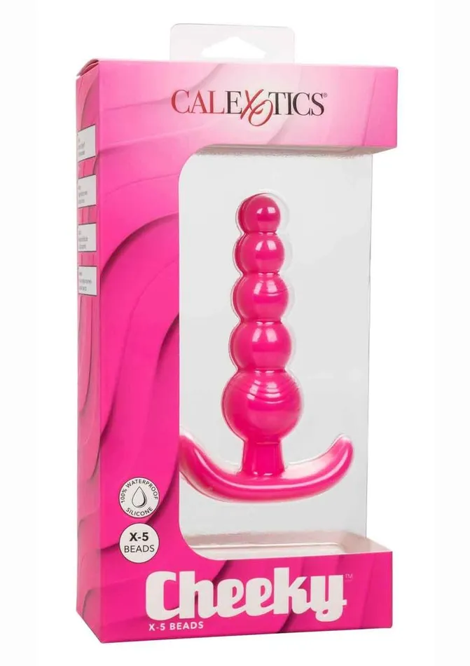 Anal Cheeky Cheeky X5 Beads Silicone Anal Probe