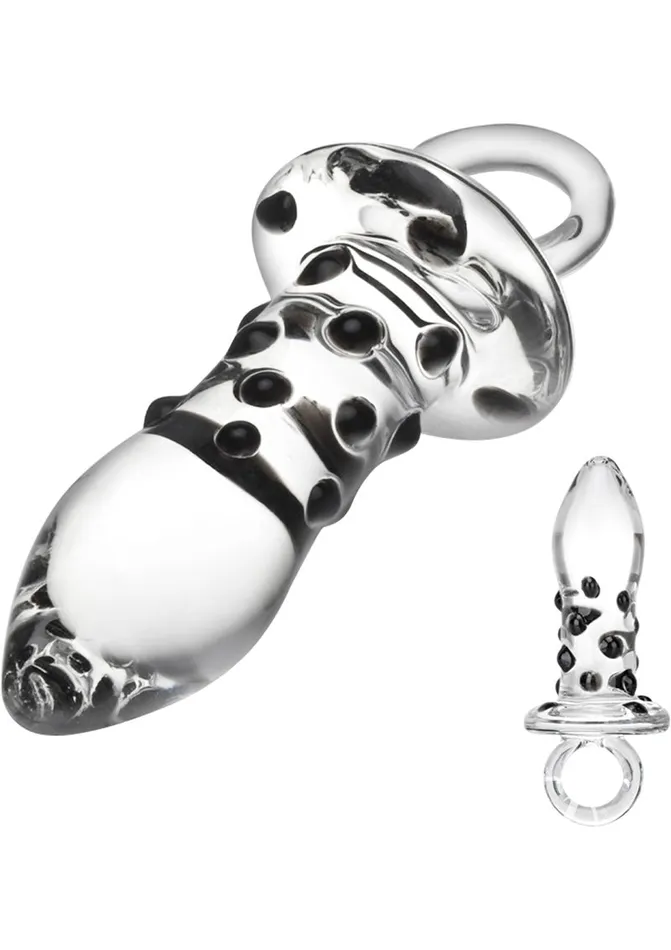 Anal Glas Glas Pacifier Butt Plug