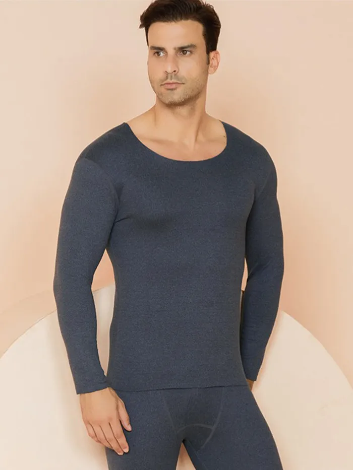 Anal mysite Seamless Warm Thermal Couple Silk Pajamas Set Anal mysite Seamless Warm Thermal Couple Silk Pajamas Set