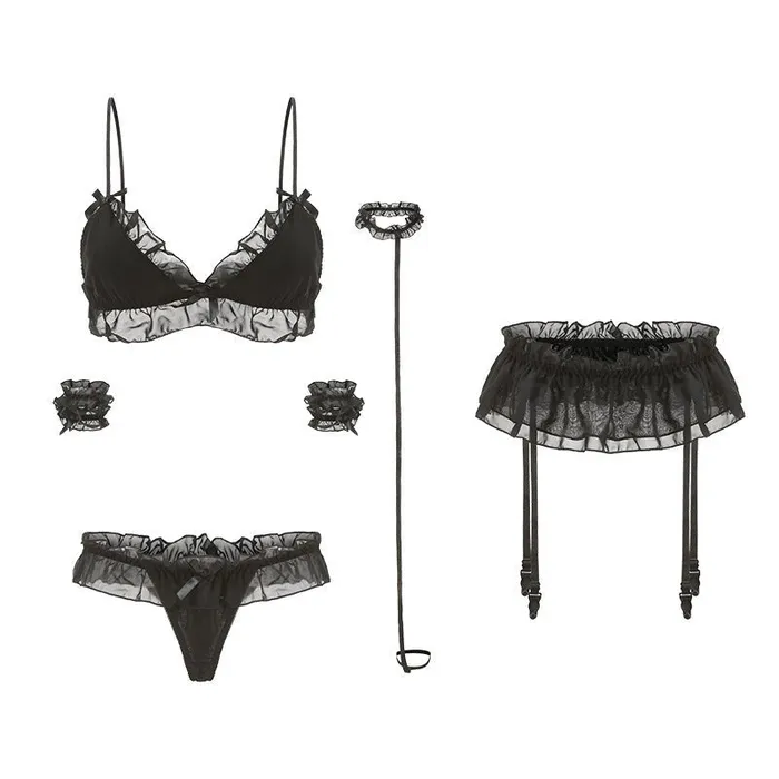 Anal Sinderella Dollhouse Romance Lace Lingerie Set