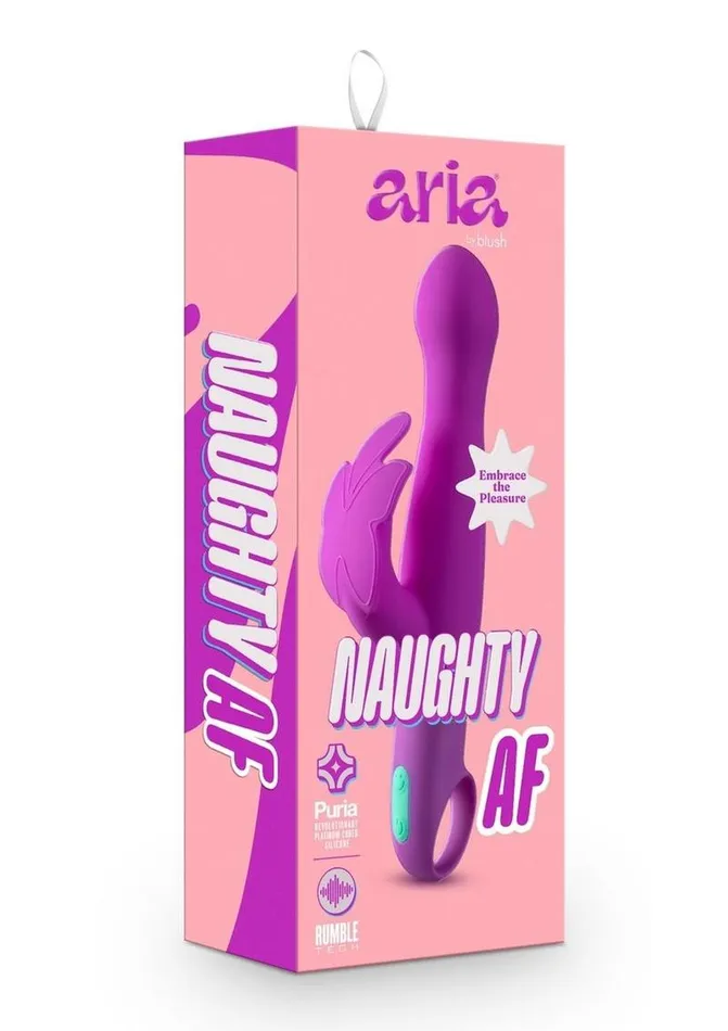 Aria Naughty AF Silicone Vibrator Aria Female Sex Toys