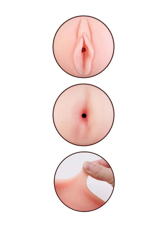 Delite Two Ways Vagina and Ass Masturbator Delite Male Sex Toys