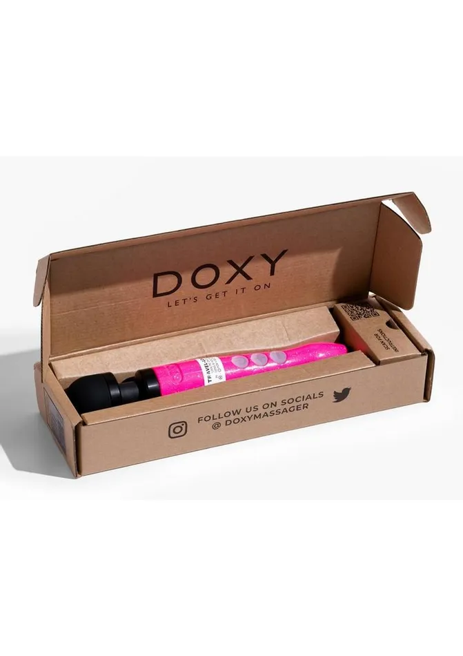 Female Sex Toys Doxy Die Cast 3RWand Rechargeable Vibrating Body Massager Doxy