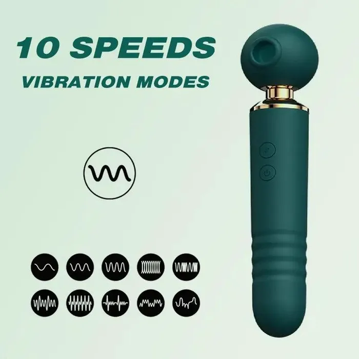 Inyarose 3in1 Sucking Slapping Vibrator Female Sex Toys
