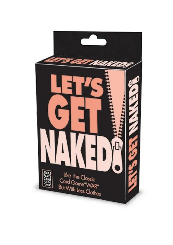 Lets Get Naked Card Game Adult Party and Games Games
