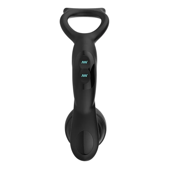 Nexus Anal Nexus Simul8 Dual Anal Perineum Cock Ball Butt Plug Black