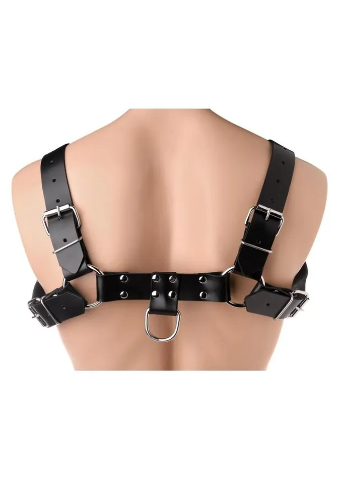 Strict Leather English Bull Dog Harness Strict Leather Female Sex Toys