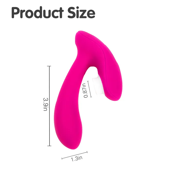 The Bad Peach Female Sex Toys Pinky Tricker GSpot and Clitoral Stimulator
