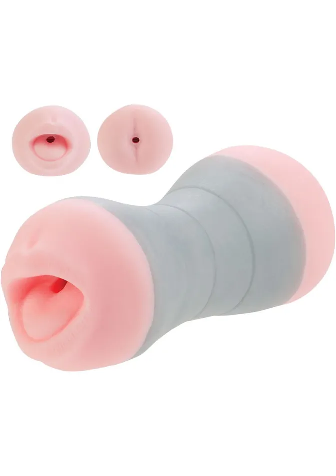 The Gripper Travel Gripper Dual Density Stroker Mouth and Ass Male Sex Toys The Gripper Travel Gripper Dual Density Stroker Mouth and Ass Male Sex Toys