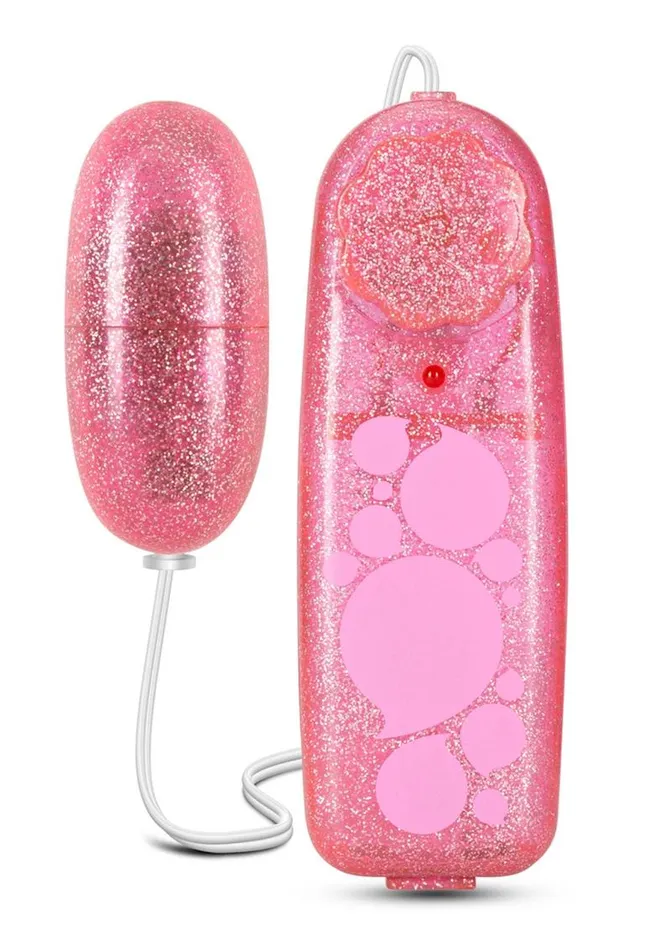 B Yours Glitter Power Bullet Vibrator with Remote Control B Yours Female Sex Toys B Yours Glitter Power Bullet Vibrator with Remote Control B Yours Female Sex Toys
