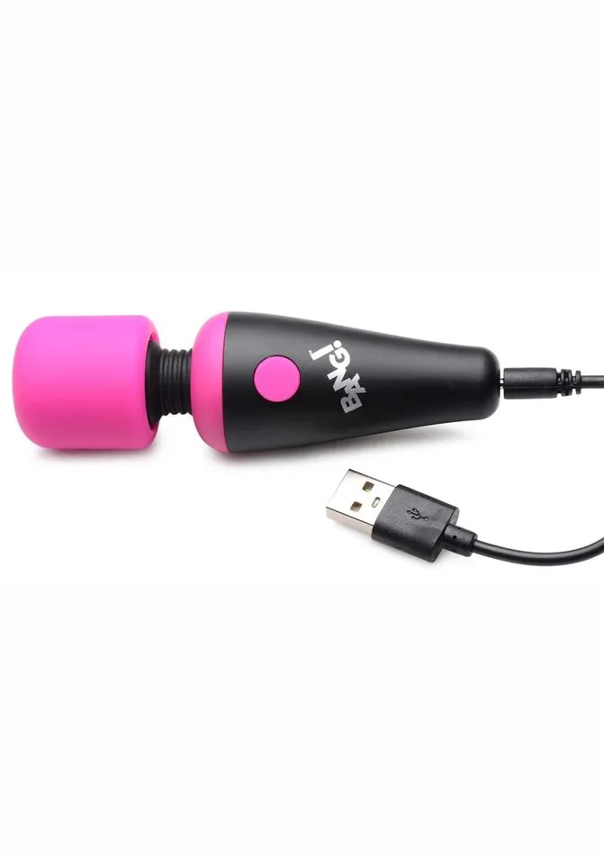 BANG Female Sex Toys Bang 10x Vibrating Mini Rechargeable Silicone Wand Massager