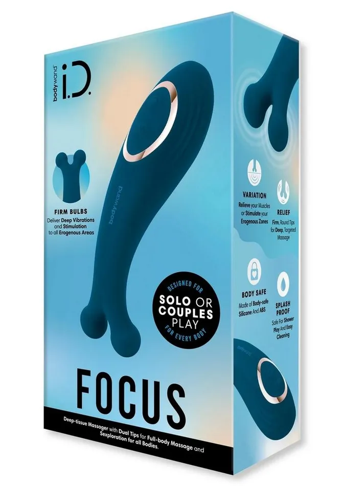 Bodywand Female Sex Toys Bodywand Id Focus Silicone Rechargeable Vibrator