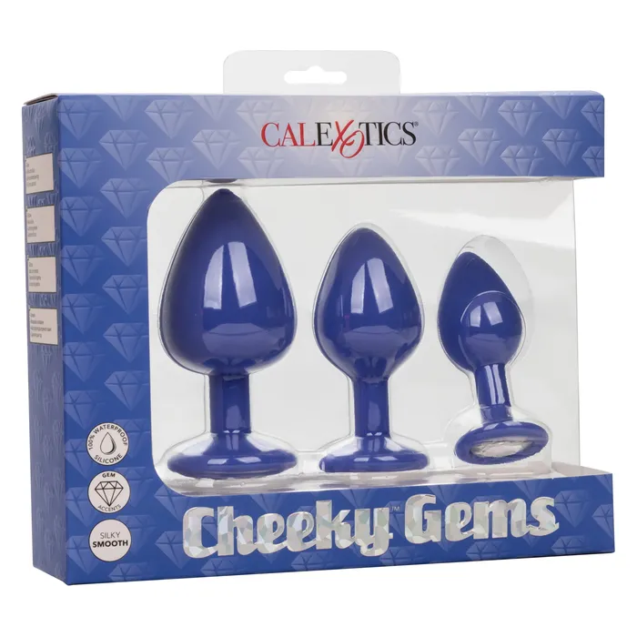 CalExotics Vibrators Cheeky Gems Purple