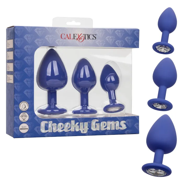 CalExotics Vibrators Cheeky Gems Purple