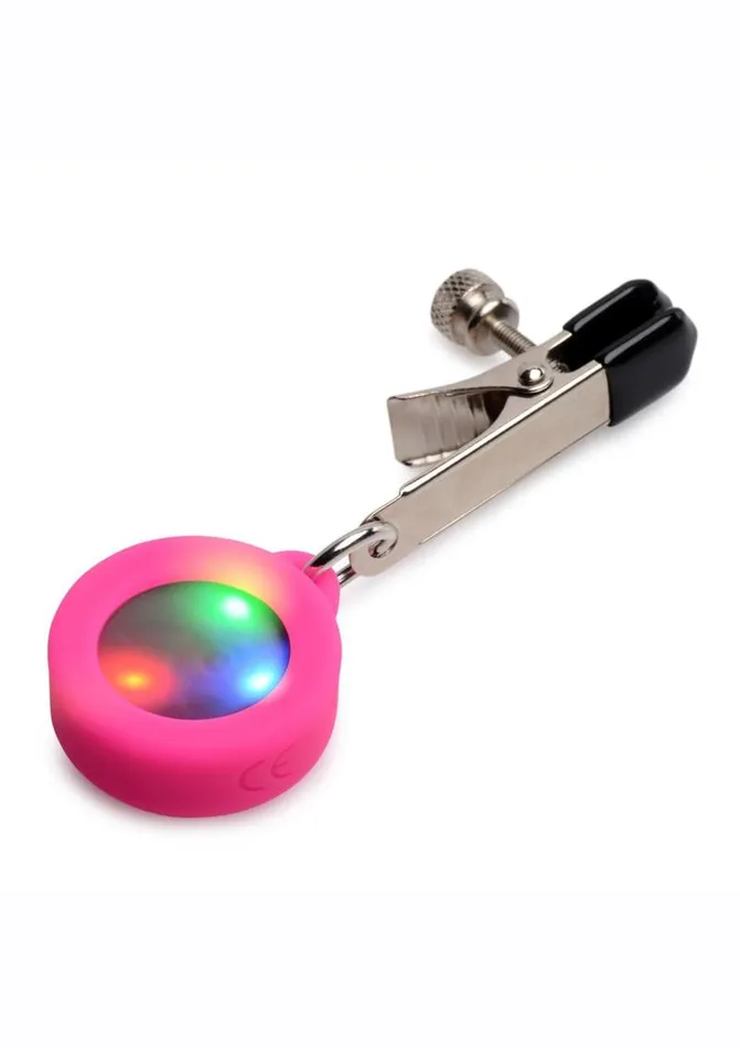 Charmed Silicone LightUp Nipple Clamps Charmed Female Sex Toys