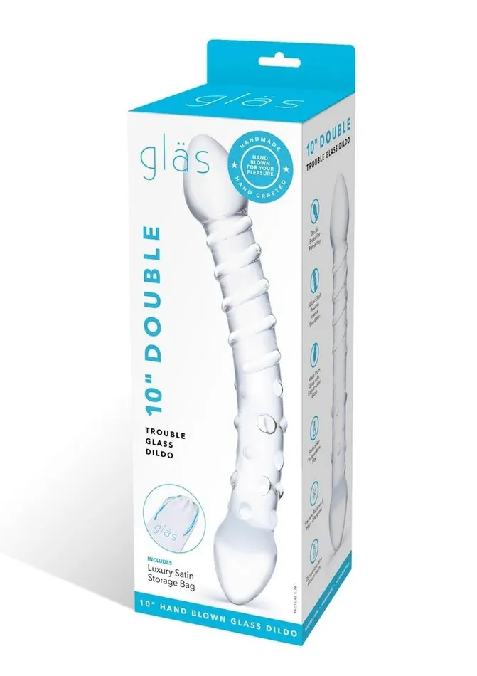 Glas Glas Double Trouble Glass Dildo Dildos