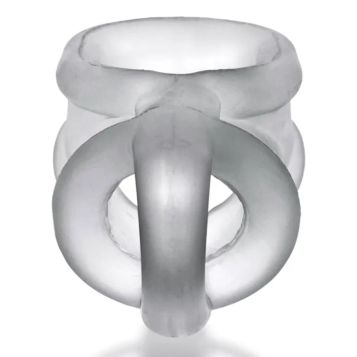 Male Sex Toys Oxballs Ball Sling With Ball Splitter Clear Ice